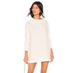 Free People Ottoman slouchy tunic ecru